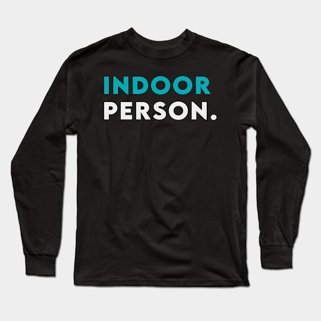 Indoor person Long Sleeve T-Shirt by Takamichi